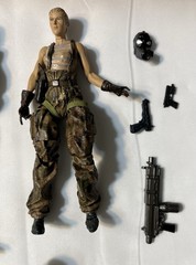 Metal gear solid McFarlane Medicom SNAKE Stealth Camouflage Action Figure Lot