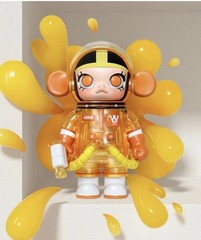 New Sealed! Pop Mart Mega Space Molly 100 Series 4 Confirmed Orange Juice