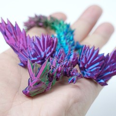 7.1inch 3D Printed Pterosaur Model,Articulated Animals figure,Toys Home Decor