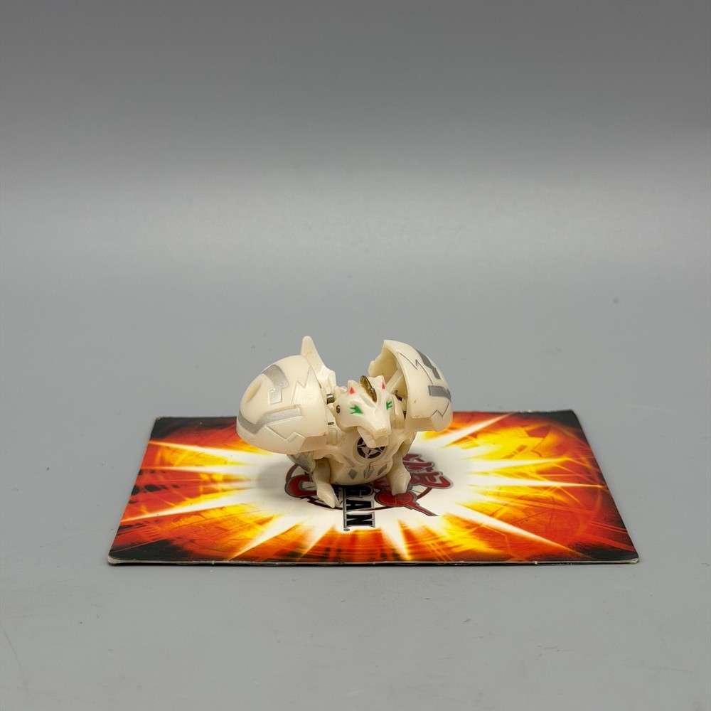 Bakugan Hynoid 510G Pearl White Haos B1 Classic Battle Brawlers