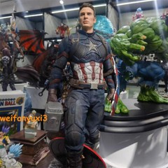 40cm The Avengers Captain America Figure Model Statues Ornament Collection Gift