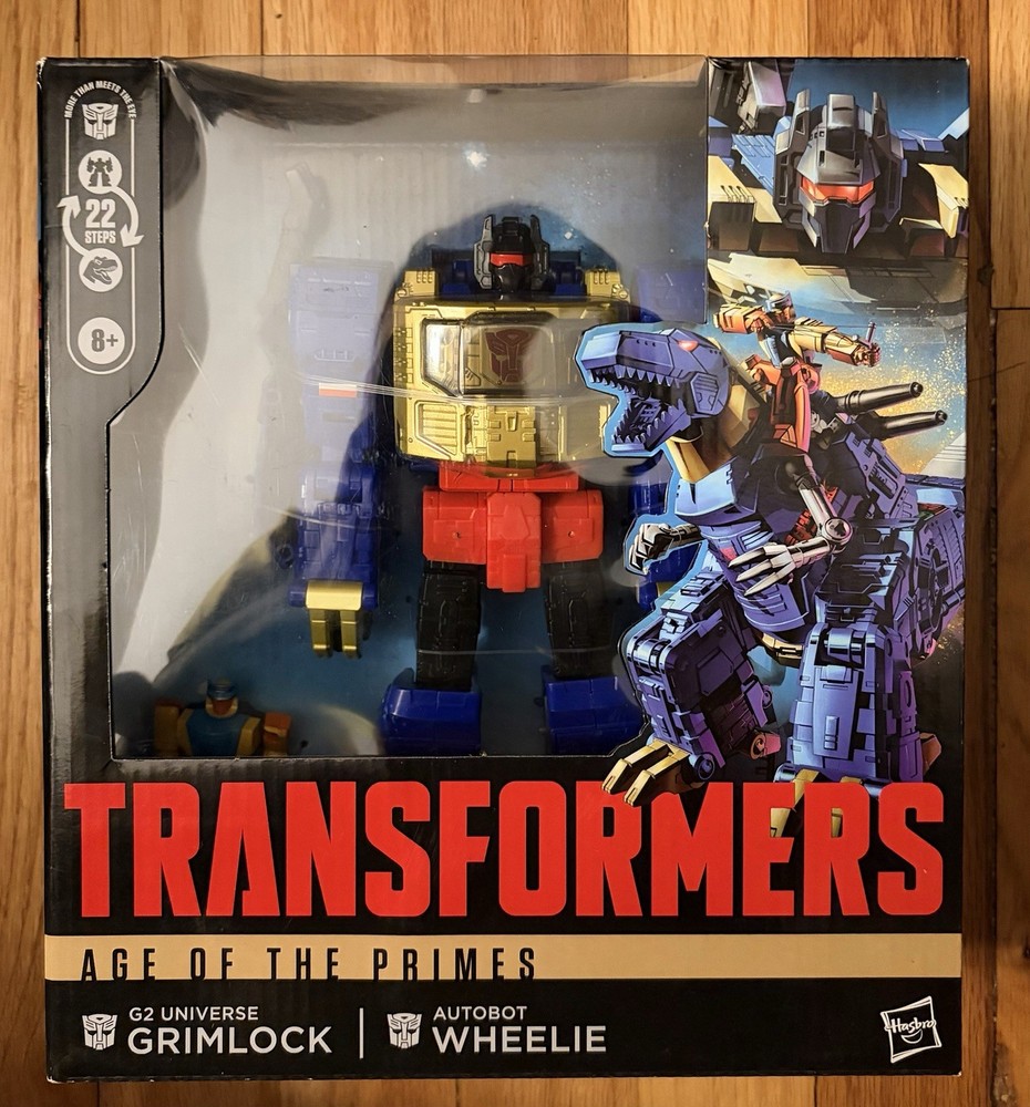 Hasbro Transformers Age of The Primes Leader Class G2 Universe Grimlock Figure