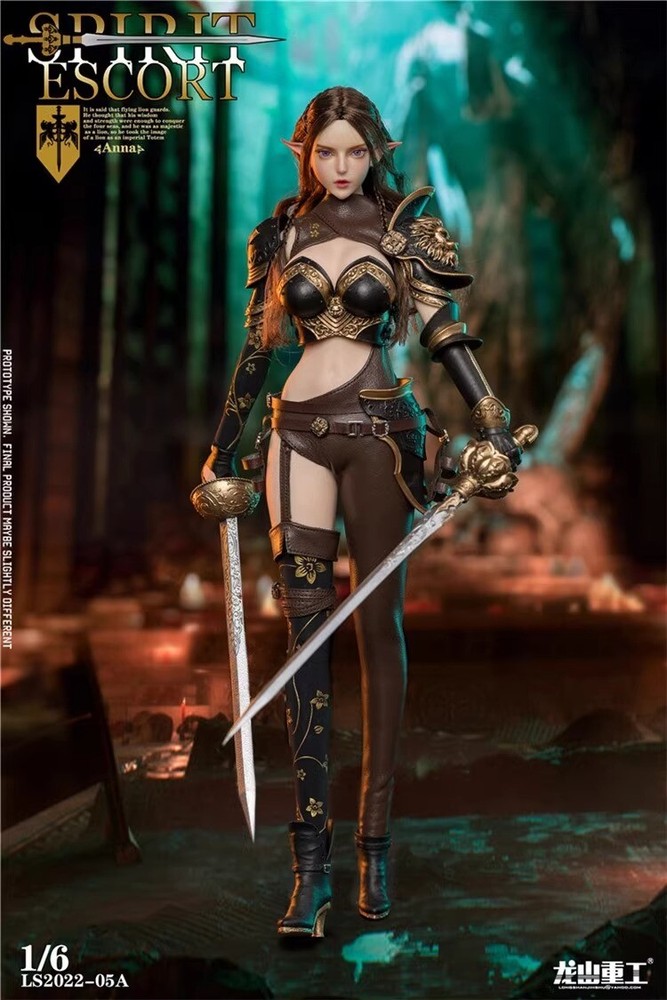 New LongShanZhongGong 1/6 SL2022-05 SPIRIT ESCORT Anna Action Figure Model Toys