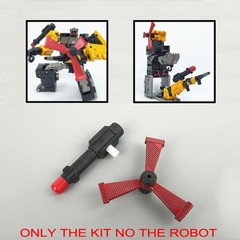 Shockwave Lab SL-75 Upgrade Kit For WFC Earthrise Iron Works 3D DIY