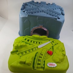 Thomas & Friends Connect & Build Track Bucket Track Holder Case ONLY
