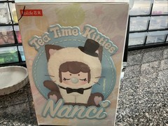 Rolfe Nanci Tea Time Kitties Series 5.9” Blind Box Plush Doll W/box And Card