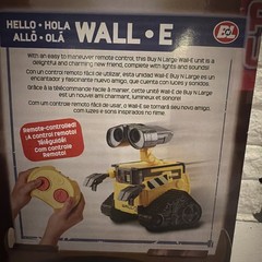 Disney Pixar HELLO WALL-E Remote Control Interactive Robot Toy Light Sound NEW