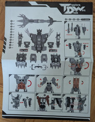 TRANSFORMERS GENERATIONS SEACONS GOD NEPTUNE TRANSFORM DREAM WAVE TCW-10T KIT