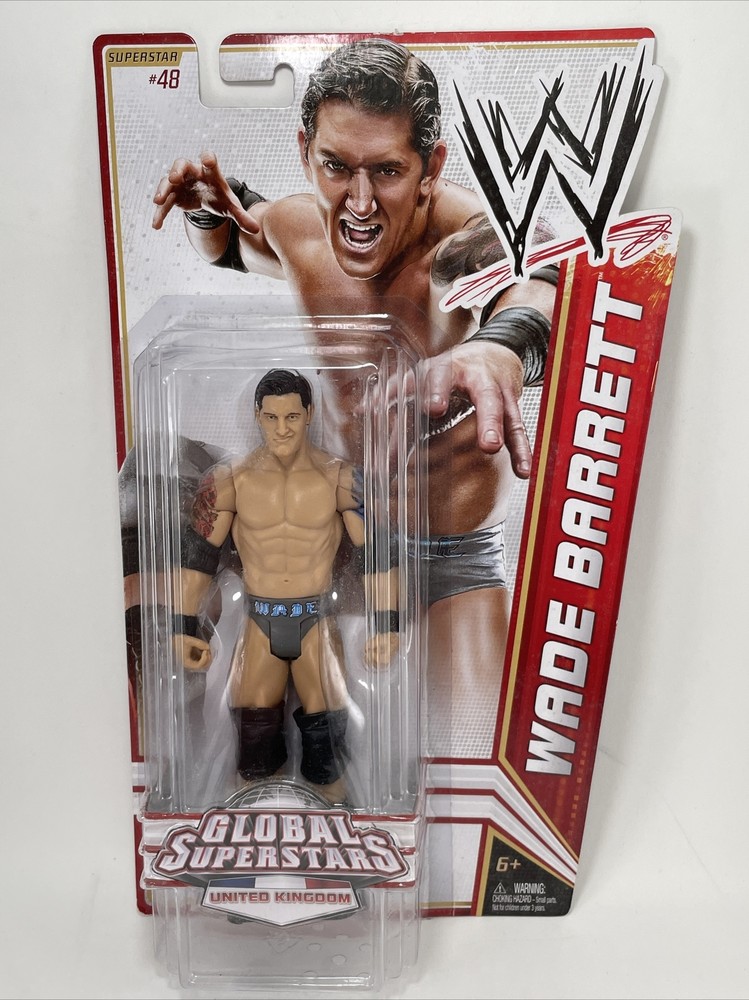 🗺️2012 Mattel WWE Global Superstars #48 WADE BARRETT Figure United kingdom NEW