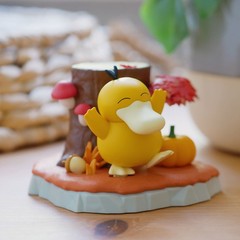 Pokemon Natural Wilderness Diorama Series Langbowang 4-Inch Figure Psyduck