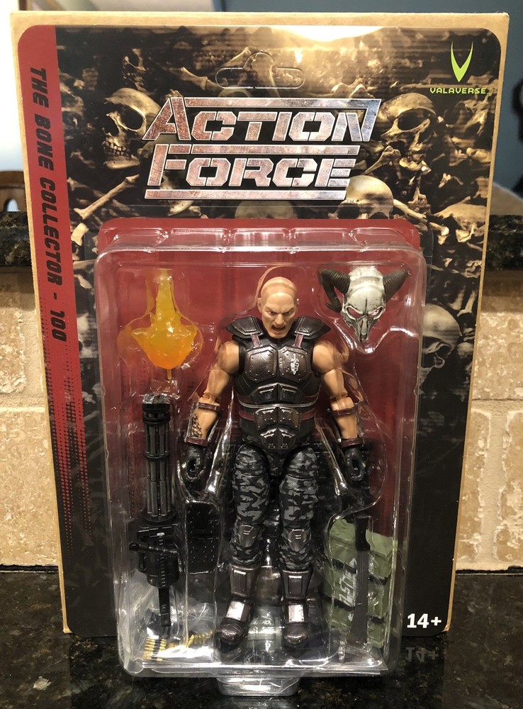 NEW 2024 Valaverse Action Force 6” – Bone Collector (Version 2) 100 (Non-Bloody)