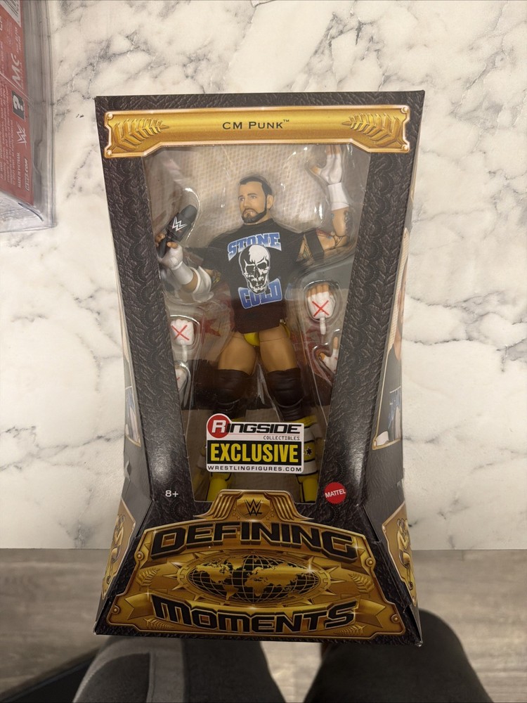 WWE CM Punk Defining Moments Elite Collection Ringside Exclusive