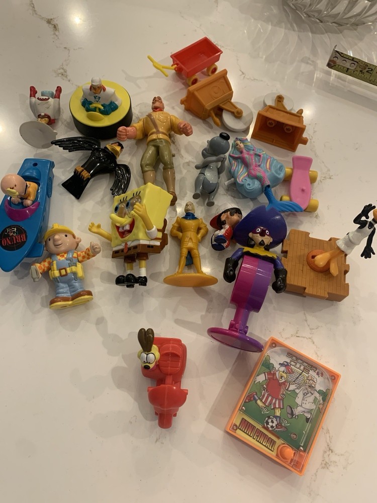 Vintage Figurine Toy Lot 80s & 90s Mixed (includes Everything You See).