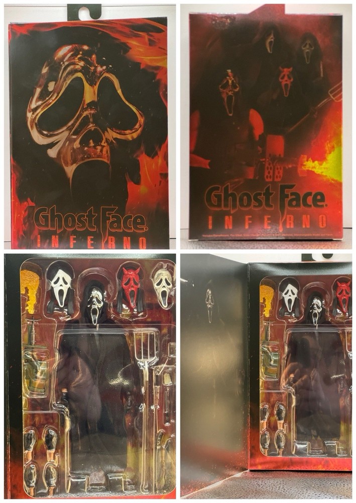 NECA GhostFace Inferno 7″ Action Figure w/Accessories ~ New In Box!