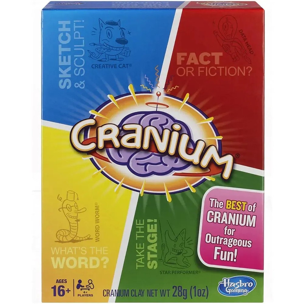 Cranium – Party Creativity Board Game for Family, Adults, and Children (4+ Playe
