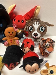 Disney Plush Lot plus Random Small Toys Plush