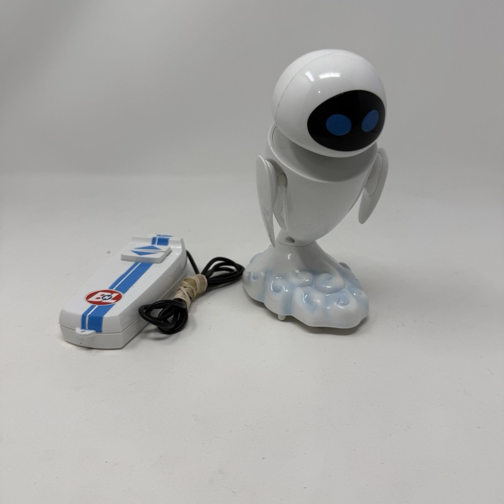 Disney Pixar Wall-E Remote Control RC Eve robot by Thinkway Tested