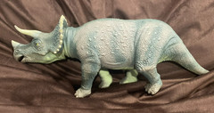 Jurassic Park Triceratops JP08 Battle Wound Dinosaur 20″ Figure Vtg Kenner