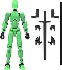 Soozafone’s T13 3D Printed Action Figure – Custom Colors & Accessories Included