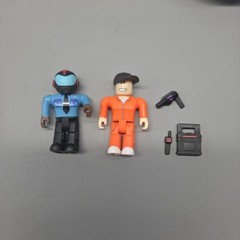 Roblox Mini Figures Lot With Vehicle R0BL0X Action Toys