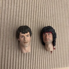 *PICK 1* 1/6 12″ Sylvester Stallone Rambo Rocky Hot Toys Head For Action Figure
