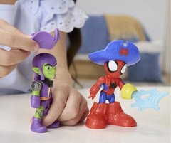 Spidey and His Amazing Friends WaterWebs Bubble Pirate Ship Toy DAMAGED BOX