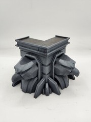 Marvel Legends Custom Building Corner Diorama Stand 1/12 Scale Painted