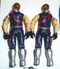 ACTION FIGUREs 2002 G.I. Joe Xamot And Tomax V2 with Accessories + Full Cardback