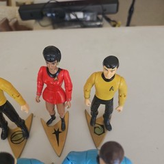 Star Trek Original Series 4.5″ Action Figures – inclucing weapons -Playmates. AB