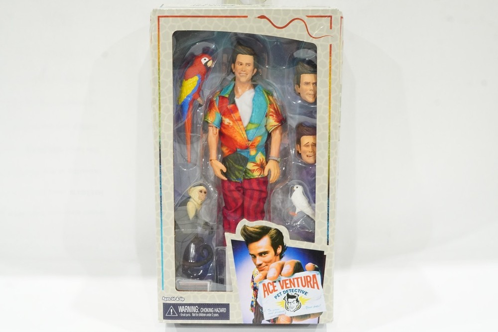2019 NECA Ultimate Ace Ventura Pet Detective 8″ Action Figure Jim Carrey NEW