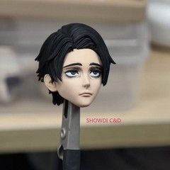 1/12 Custom Head Carving For 6″ VTOYS Romankey Jujutsu Kaisen Okkotsu Yuta Figur