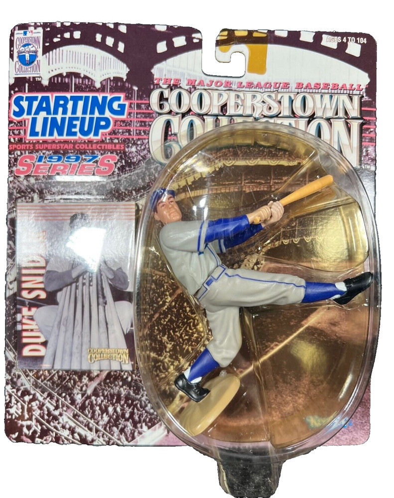 MLB Cooperstown Brooklyn Dodgers Duke Snider Figurine 1997 Starting Lineup
