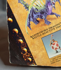 Vintage 1995 Kenner Dragonheart Hewe Action Figure MOC Sealed NIP Rare