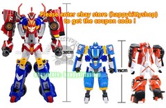 Tobot V Galaxy Detectives 8″ Transform Figure Boys Toy Car Truck Vehicle Robot