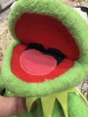 Applause Plush Kermit the Frog Poseable Jim Henson Muppets 19” Wire Arms & Legs