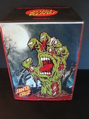 ZOMBIE RISING HAND Custom Kidrobot Santa Cruz Skateboards Screaming Hand Figure