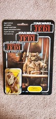 TRI-LOGO Vintage 1983 STAR WARS Return of the Jedi PAPLOO=Kenner 79 Back-Last 17