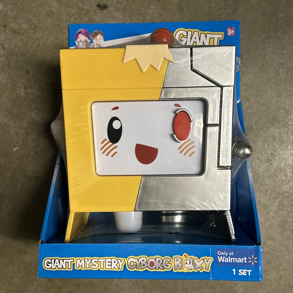 LankyBox Giant Cyborg Mystery Boxy Official Lankybox Merch NIB Walmart Exclusive