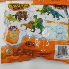 3 Kidsi Dinosaur Models Sealed Blind Bags 2 Dinosaurs Each
