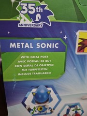 Sonic the Hedgehog 35th Anniversary Metal Sonic 4in Figure w/ Goal Post New