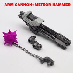 3D DIY Arm Cannon + Meteor Hammer Weapon Upgrade Kit For SS114 Megatank NEW