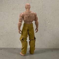 SU-CG-KAH: Khaki Cargo Pants for Vtoys Mezco ML 6″ muscular Male Body