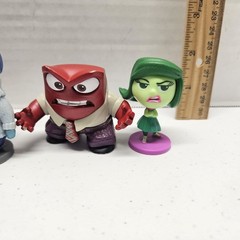 INSIDE OUT PVC FIGURE LOT – Bing Bong Sadness Anger Disgust – Disney Pixar