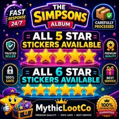 Sticker |⭐ 5 – 6 Star Stickers Available | Fast Delivery⚡| Monopoly Go