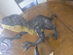 Lot 2 Jurassic World Wild Roar Kronosaurus & Scorpios Rex Dinosaurs