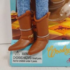 Rare NOS Toy Story Figure Doll SHERIFF WOODY NEW Disney Pixar Thinkway NIB 13″