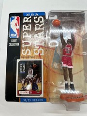 NBA Super Stars Court Collection 1998-99 Michael Jordan Red Jersey Sealed
