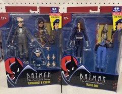 SET of 2 McFarlane DC Batman Animated Ventriloquist and Scarface, Talia Al Ghul
