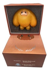 Abominable TOYS CHOMP DesignerCon Exclusive Orange Overload Glow Yeti Figure
