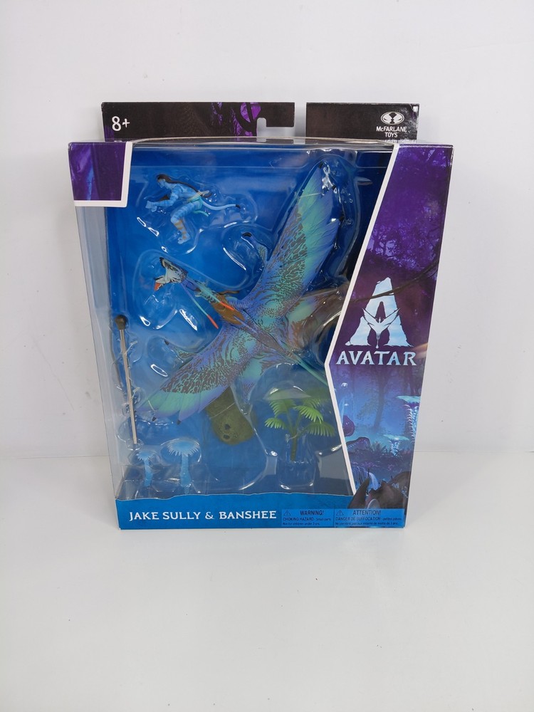 Avatar Jake Sully Banshee Figure Deluxe Set McFarlane World Pandora